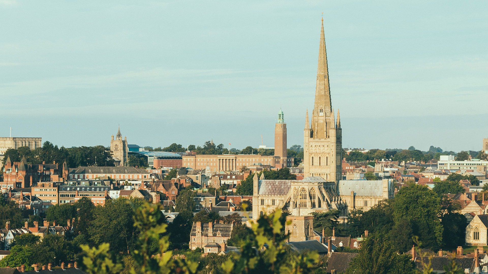 Norwich Cathedral View Norwich Cathedral View